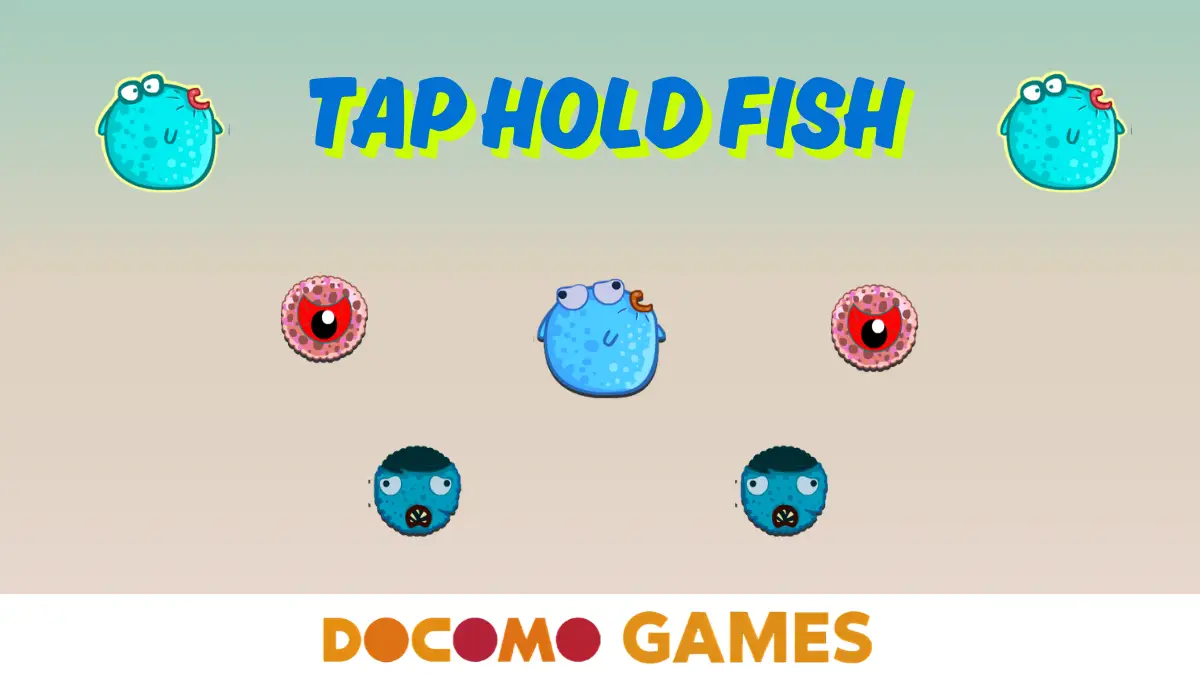tap hold fish game