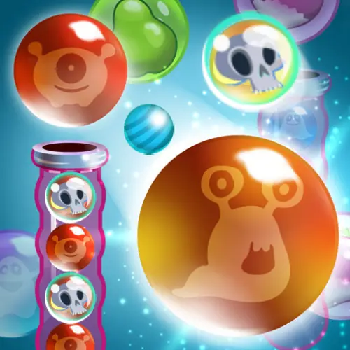 Bubble Shooter Game Logo