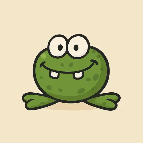 Frog Leap Game Logo