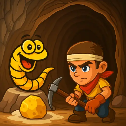 Gold Rush Game Logo