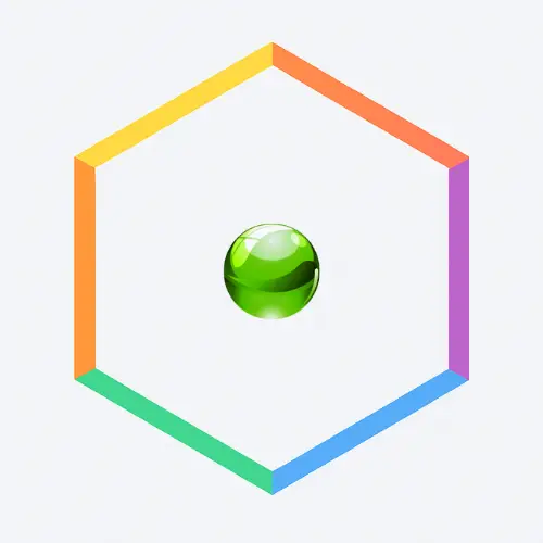 Hexa Bounce Game Logo