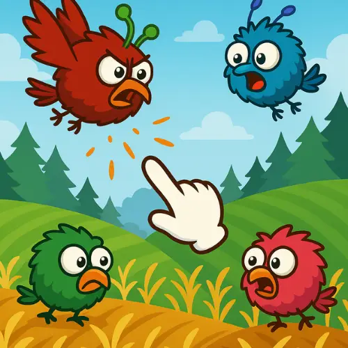 Moster Bird Game Logo