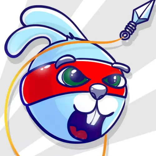Rabbit Hero Game Logo