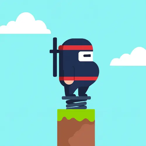 Spring Hero Game Logo
