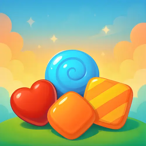 Sweet Candy Game Logo