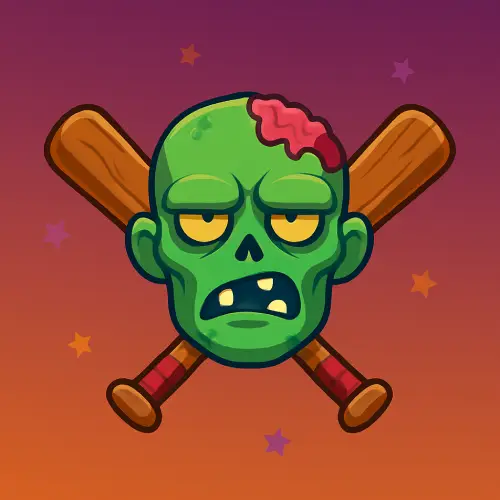 Zombie Clash Game Logo