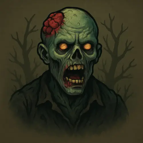 Zombie World Game Logo